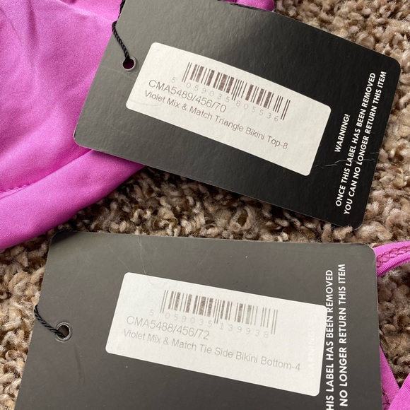 PrettyLittleThing Swim Pretty Little Thing Bikini Set Poshmark